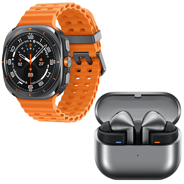 Pack Galaxy Watch Ultra Cellular Gris Titanium + Galaxy Buds3 Pro Gris